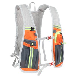 Nepfaivy Running Vest Hydration Backpack - Lightweight and Reflective Running Hydration Vest with Multi-pouches, Breathable and Adjustable Running Backpack for Outdoor Running Cycling Climbing