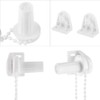 VOBOR 17 mm Set Roller Blind Bracket, Drill-Free Window Bracket