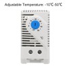 MECCANIXITY Mechanical Switch Thermostat KTS011 Cabinet Temperature Controller -10-50°C Adjustable
