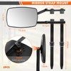 KAOLALI Car Towing Mirrors, Caravan Towing Mirrors, 2 PCS Extended
