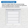 Geelin 8 Pcs 4 Inch Dryer Air Exhaust Vent Cover