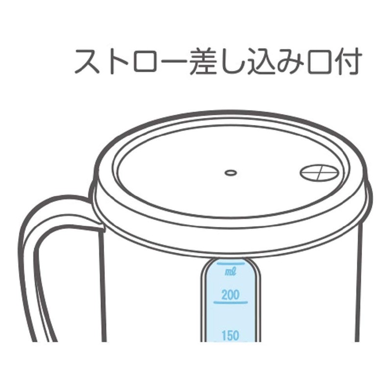 Komori Resin, Memory Cup, Blue, 10.1 fl oz (300 ml),