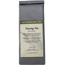 Tuareg Tee ayurvedische Kapha Mischung Tuaregtee ✔ Tea Chay Chai lose ✔ Teemischung ✔ ohne Zusatzstoffe, Aromastoffe & Konservierungsstoffe, 100g