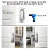Sumnacon Stainless Steel Door Handle, 4 Pack Pull Push Handle