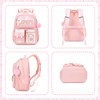 QIXIHU Kids Backpack for Girls - Kawaii School Backpack with