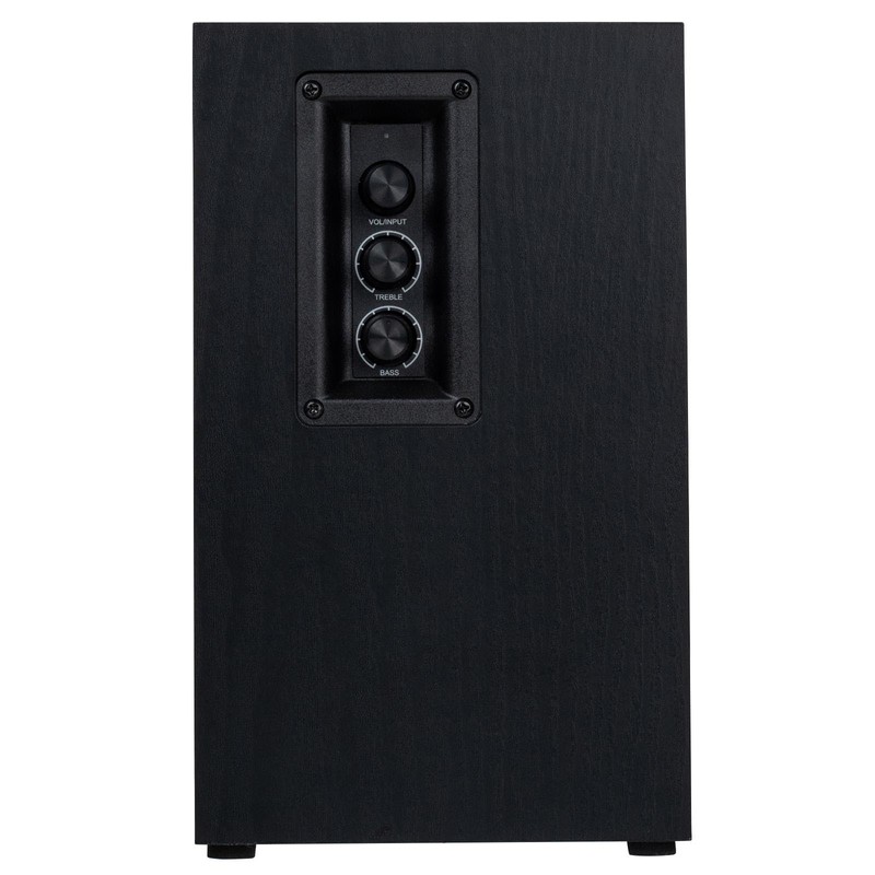 Dayton Audio Classic B40A Powered Bluetooth Bookshelf Speaker Pair (Black,