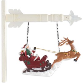 K&K Interiors Arrow Replacement Decorative Hanging Sign, Multi-Color