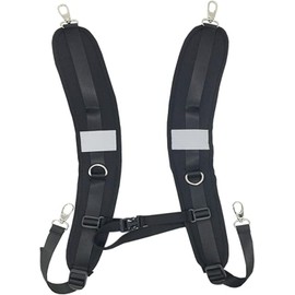 Friendship Backpack, Belt, Shoulder Pad, Seat Belt, Extendable, Fixed, Auxiliary Bag, Adjustable, Suitable for Adults and Children, Black Jordar Anti-Slip Band, Buckle Type