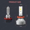 SHENKENUO For Toyota Prius 2010-2017 LED Headlight Bulb Conversion Kit