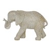 Deco 79 Polystone Elephant Decorative Sculpture Home Decor Statue, Accent