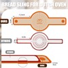 Silicone Bread Sling for Dutch Oven, Non-Stick & Easy to