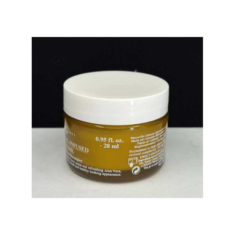 Kiehl's Calming Mask Calendula Petal Infused Travel Size 0.95 oz