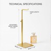 Gold Purse Holder Stand, 2Pcs Adjustable Height table banner stand