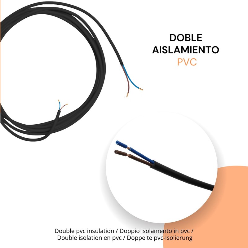 HALOTEC 25 Metre Electric Cable 2-Core 2 x 0.75 |