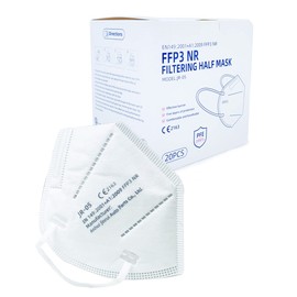 Anhui FFP3 20x Particulate Respirator Face Mask, 5-Layer High Filtration Capacity Individually Packed in PE Bag Certified EU Directive EN149:2001+A1:2009, CE 2163 (2)
