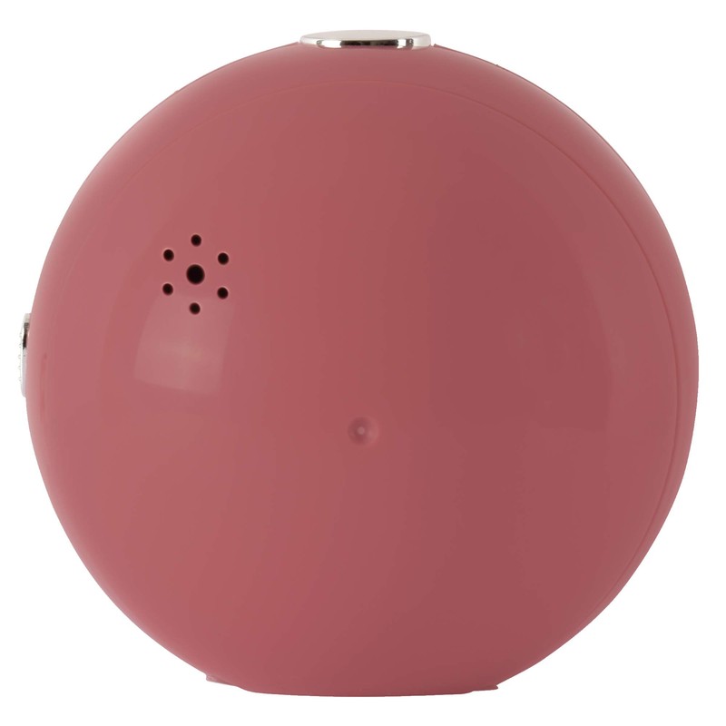 Acctim 15810 Kiera Non-Ticking Sweep Seconds Hand Blush Pink Alarm