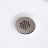 Luxier Brass Bathroom Sink Grid Drain Strainer for Vessel and