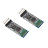 AEDIKO 2pcs HC-05 Wireless Bluetooth RF Transceiver Master Slave Integrated