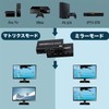 HDMI Switcher, 2 Inputs, 2 Outputs, Matrix Switch, Splitter Selector,