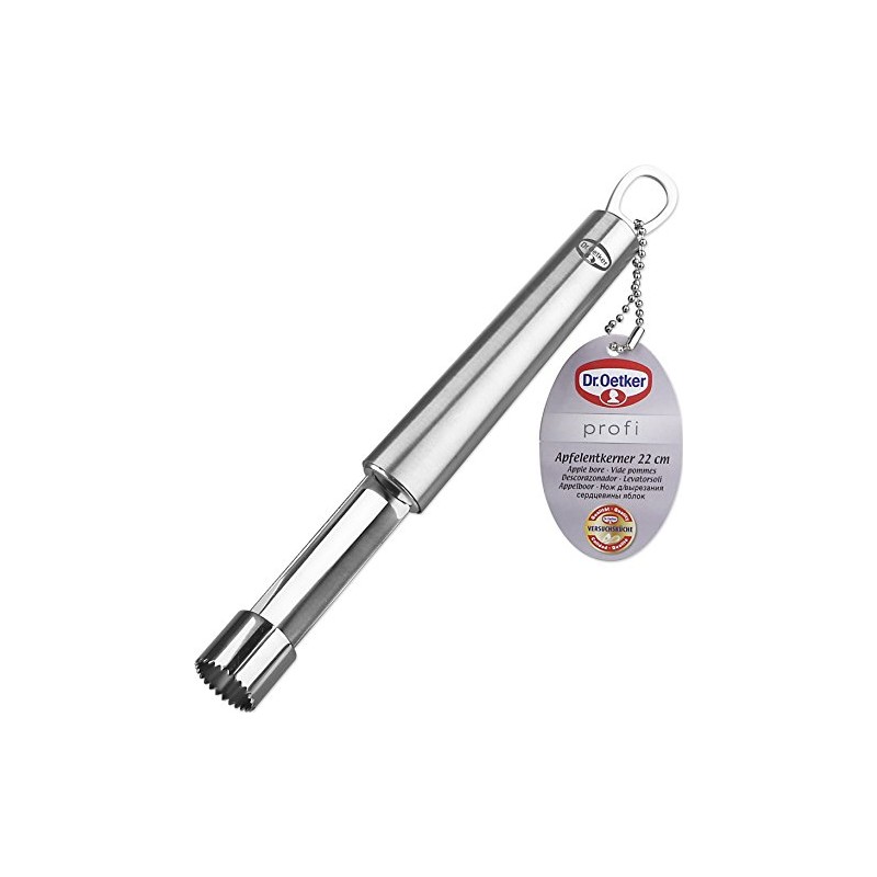 Dr.Oetker Corer for Apples Profi 22 cm in Silver, Stainless