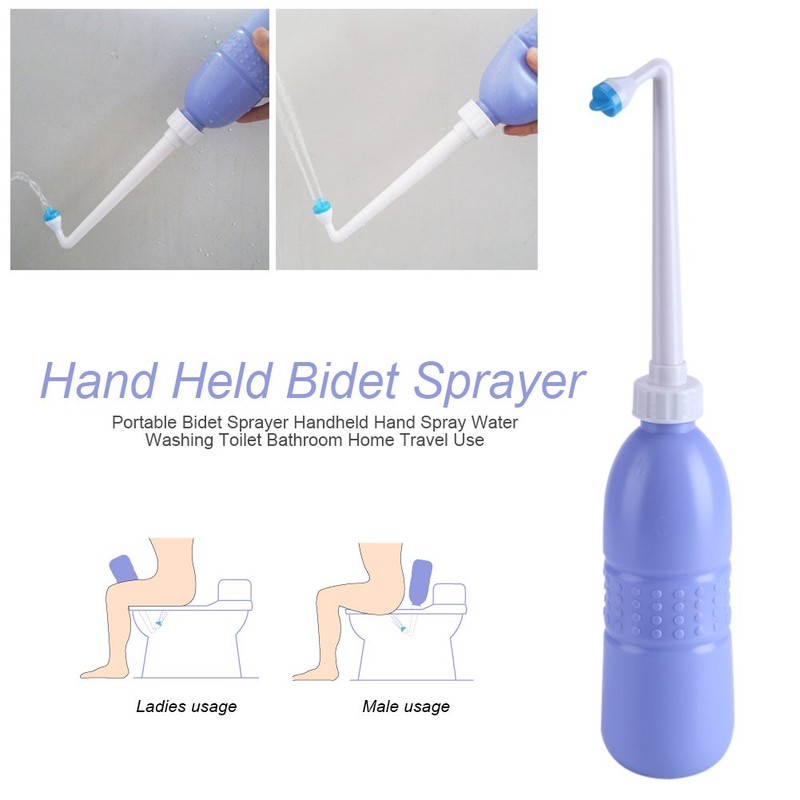 Portable Handheld Personal Bidet, On-The-Go, Travel Bidet with 620ML Water