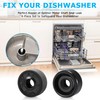 Upgraded W10195677 WPW10195677 Dishwasher Diverter Valve Seal Grommet - 2