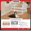 Command Pet Custom Fit Gate, 29.5", White (PG5300)