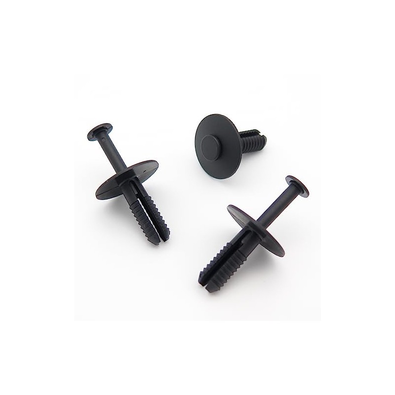 VVO Fasteners Plastic Front Bumper and Trim Fastener Clip, Black