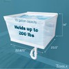 JS Jackson Supplies Tehila White Wall-Mounted Utility Sink Tub Kit,