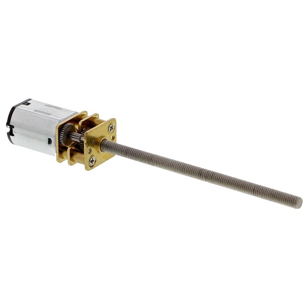 Funduino Mini Gear Motor with 55 mm Threaded Rod Model
