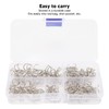 120PCS Treble Fishhooks Set High Carbon Steel High Strength Treble