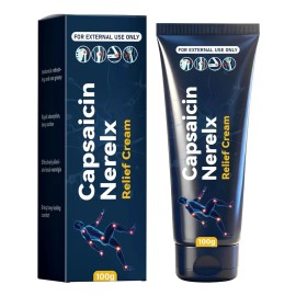 Crema Para El Alivio De La Neuropatía Con Capsaicina, Crema