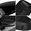 Glossy Black Direct Replacement Mirror Cover for 2019-2024 Toyota RAV4