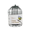 Green Jem Caged Peanut Wild Bird Feeder, Squirrel Proof, Holds