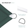 ECOOPTS 8'x12' HDPE Sun Shade Sail Rectangle Canopy Shades for