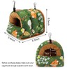Wontee Bird Nest House Winter Warm Snuggle Hut Bird Bed