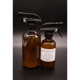 Natural Glass Cleaner | Streak-Free Shine for Windows & Mirrors | Non-Toxic & Eco-Friendly | Kid & Pet Safe Cleaning - Size: 8 oz