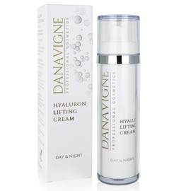 Danavigne Hyaluronic Cream High Dose Against Wrinkles, Hyaluronic Acid Cream for Men and Women, Anti-Ageing Face Cream with Anti-Wrinkle Instant Effect, Pack of 1 (1 x 50 ml)