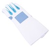 Fencing Glove Right Hand Anti Slip Knitted Fabric Comfortable Fit