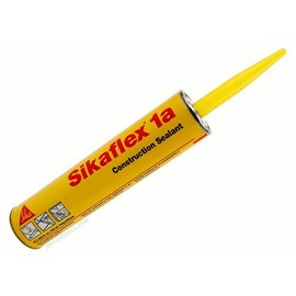 Sika, Sikaflex 1A, One Part Polyurethane Caulk, Elastomeric Construction Sealant / Adhesive, Premium Grade High Performance, Moisture-Cured, Non-Sag, Horizontal, 10.3 Fl Oz, Color: Black, Six Pack