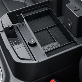 SPELAB Center Console Organizer Compatible with Chevy Silverado 1500 2019-2022, Compatible with GMC Sierra 1500, 2020-2023 Silverado Sierra 2500HD 3500HD Insert Tray Pallet Storage Accessories