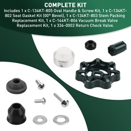 Aulpq for C-144KT-807 Outdoor Faucet Repair Kit, for C-144/244 Series Wall Hydrant
