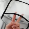 Clapoyis Waterproof Hand Wiping Apron, Translucent, TPU Commercial Apron, Stylish,