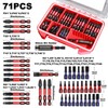 Geinxurn Impact Screwdriver Bits Set, 71pieces Case Storage Magnetic S2