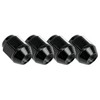 BBS Owl Nuts, Black, M12 x 1.5, Short (total length