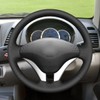 MEWANT Steering Wheel Cover for Mitsubishi L200 2006-2015 Hand Sewing