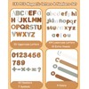 Joswisch 186 Pieces Magnetic Letters and Numbers-Alphabet Fridge Magnets ABC