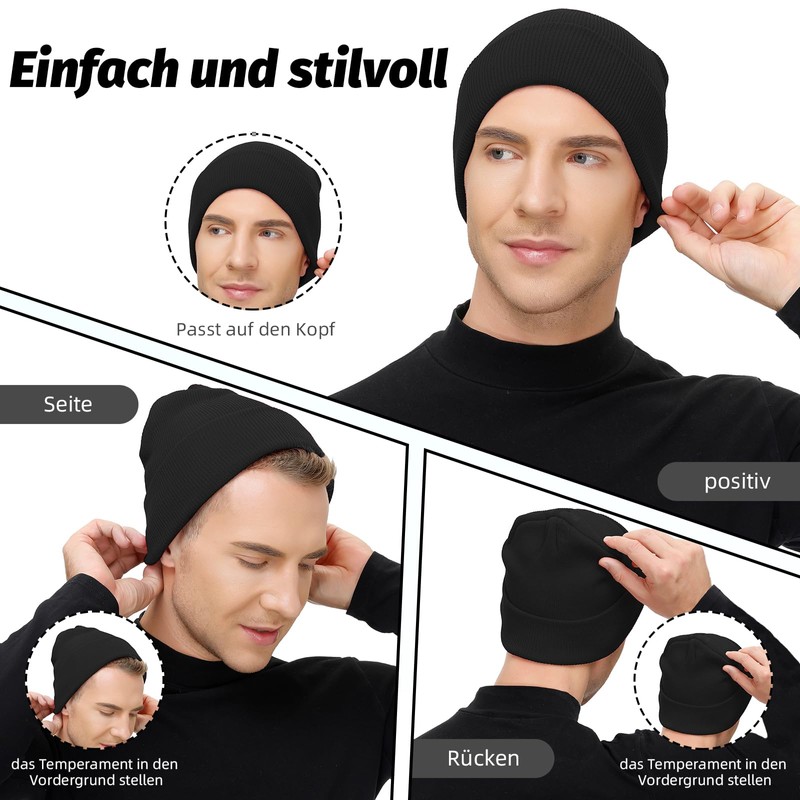 Durio Winter Beanie Hat Winter Hat Men Women Unisex Knitted