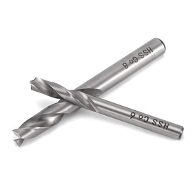 Mesee 2 Pcs Spot Weld Drill Bit Set, High Speed Steel Cobalt Spotting Cutter Kit, Cobalt Drill Bits Quick Change Power Drill Welding Tool Cutting Accessories Panels, HSS CO6 1/4in HSS CO8 5/16in