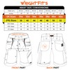 WrightFits Men Epic Pro Work Shorts Rip-Stop Grey Heavy Duty